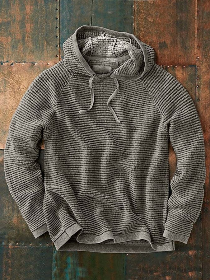 Théodore™ | Sweat à Capuche Tricoté