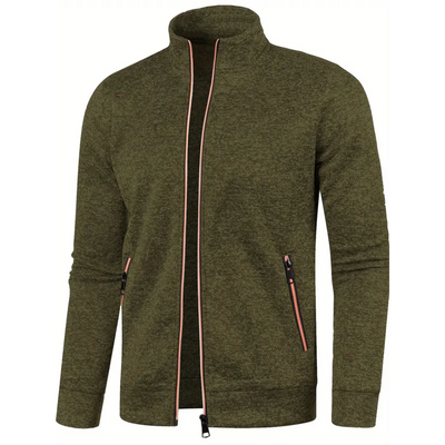 Joris™ – Gilet Tricoté Intemporel avec Fermeture Éclair