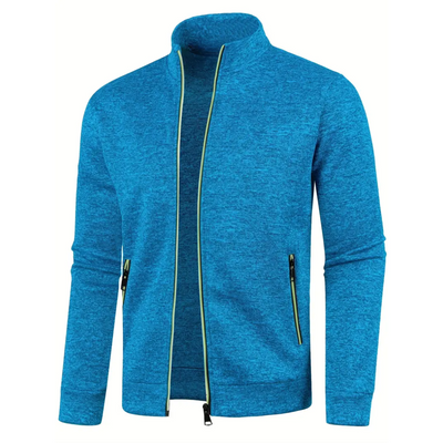 Joris™ – Gilet Tricoté Intemporel avec Fermeture Éclair