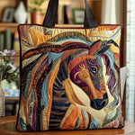 Sac Artisanal Cheval Mosaïque - sac matelassé fait main