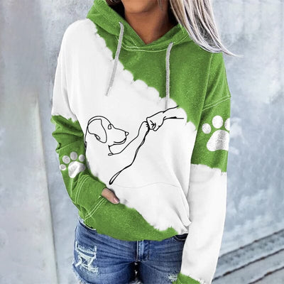 Hoodie tendance et décontracté avec impression numérique