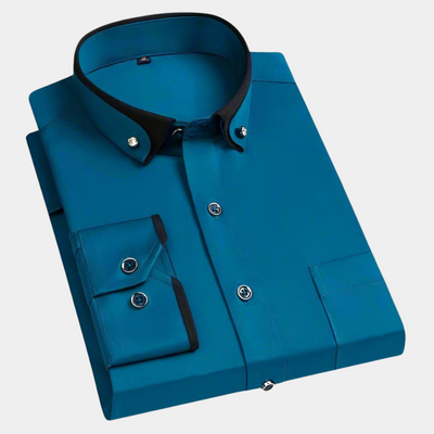 Timothée | Chemise Classique pour Hommes à Manches Longues