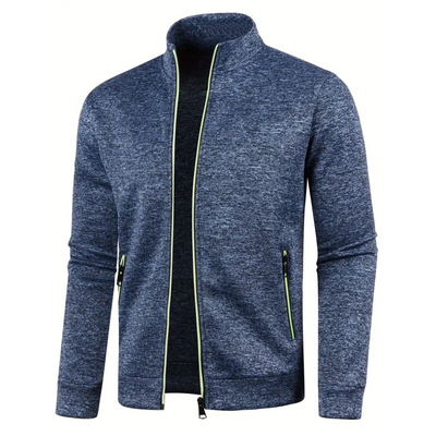 Joris™ – Gilet Tricoté Intemporel avec Fermeture Éclair