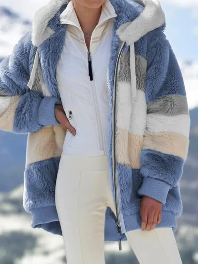 Juliette | Veste d'hiver avec capuche et fermeture éclair