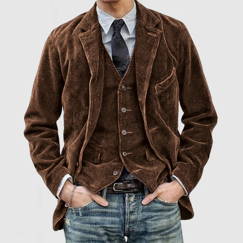 Jory - VESTE VINTAGE ET GILET