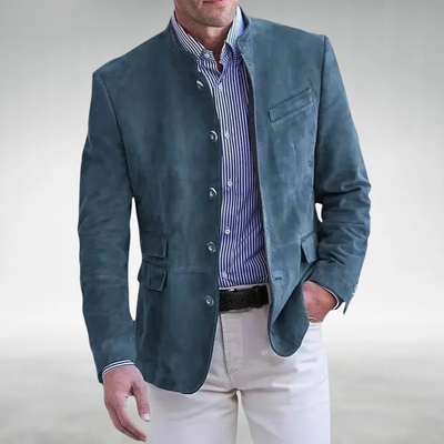 Fabien™ | Veste en cuir suédé