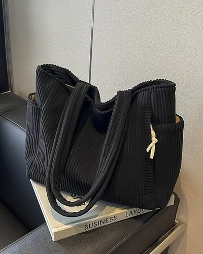 Tilda – Sac Tote à Cordon Rayé