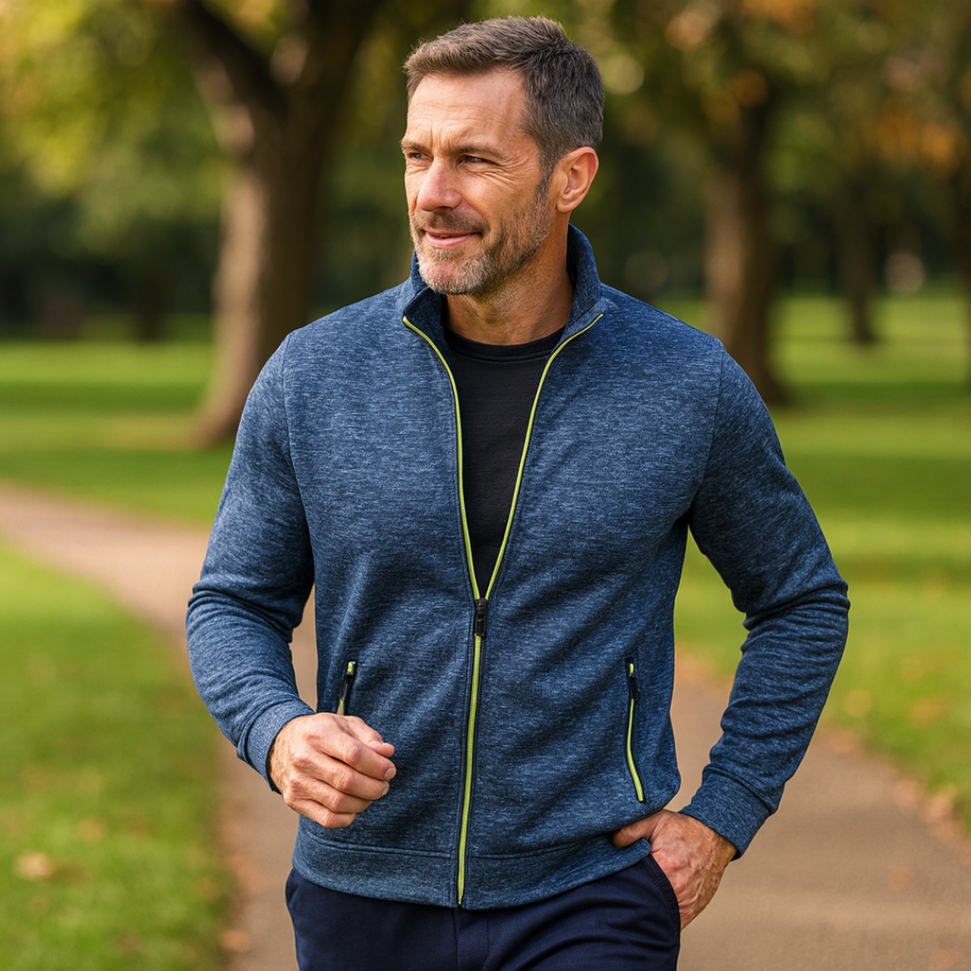 Joris™ – Gilet Tricoté Intemporel avec Fermeture Éclair