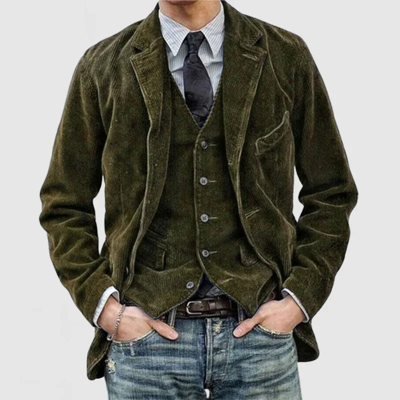Jory - VESTE VINTAGE ET GILET