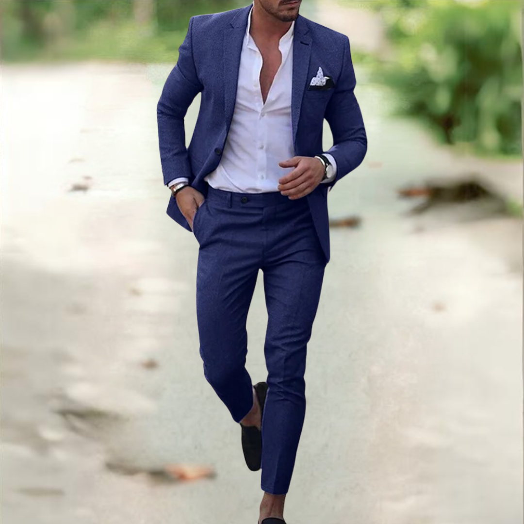 Ezra - Costume élégant pour hommes (Veste + Pantalon)
