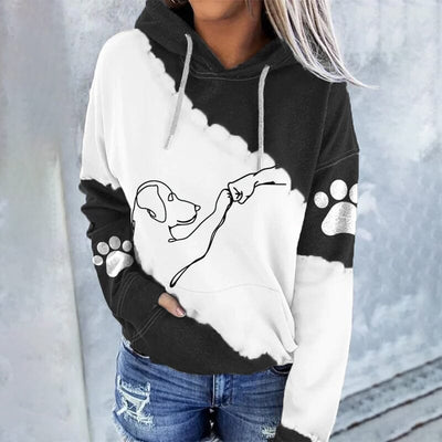 Hoodie tendance et décontracté avec impression numérique