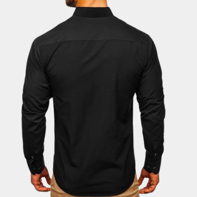 Timothée | Chemise Classique pour Hommes à Manches Longues