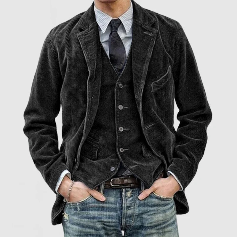 Jory - VESTE VINTAGE ET GILET