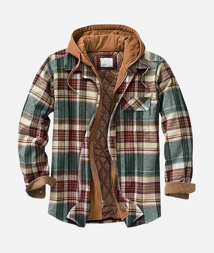 Andrea™ | Veste en patchwork à carreaux stylée