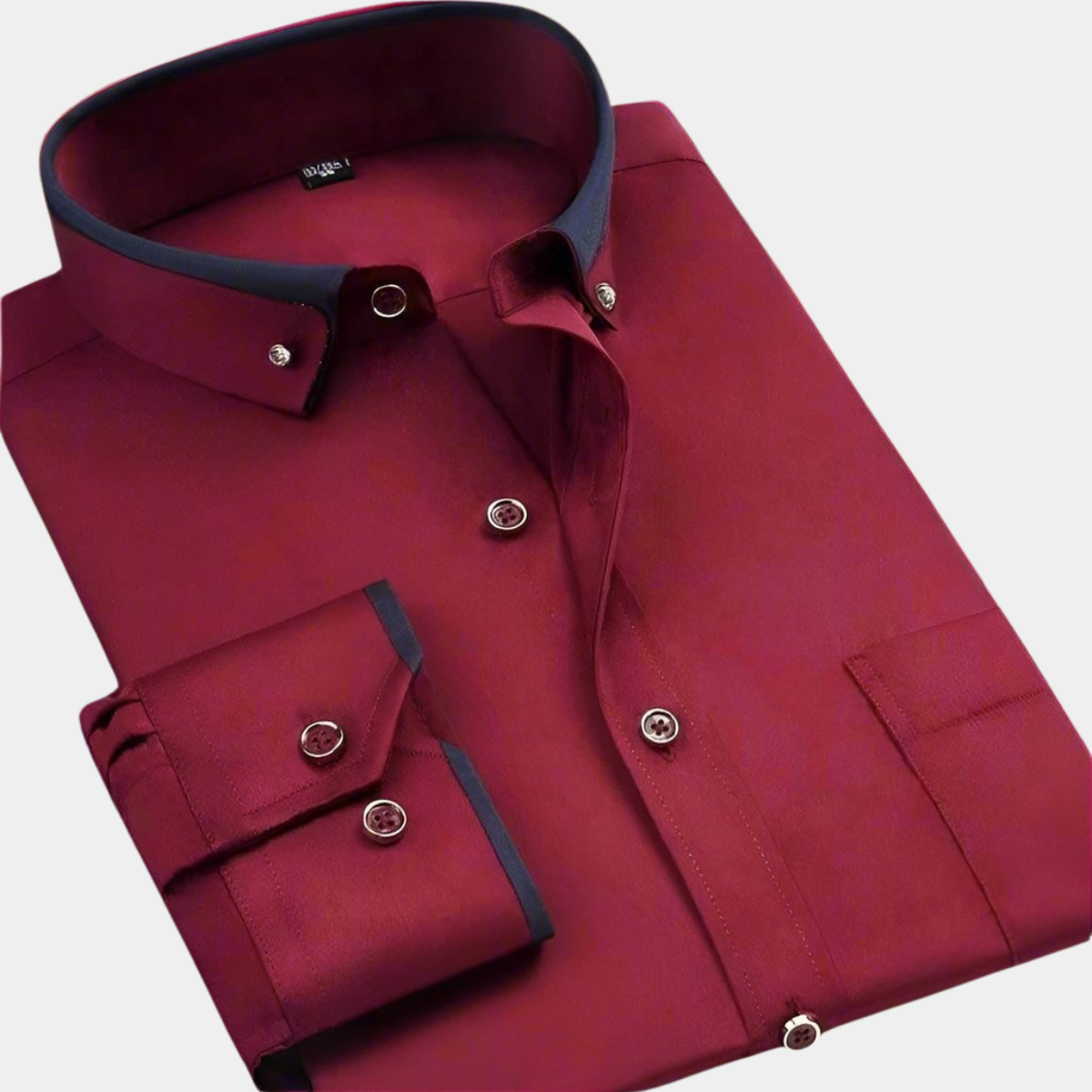 Timothée | Chemise Classique pour Hommes à Manches Longues