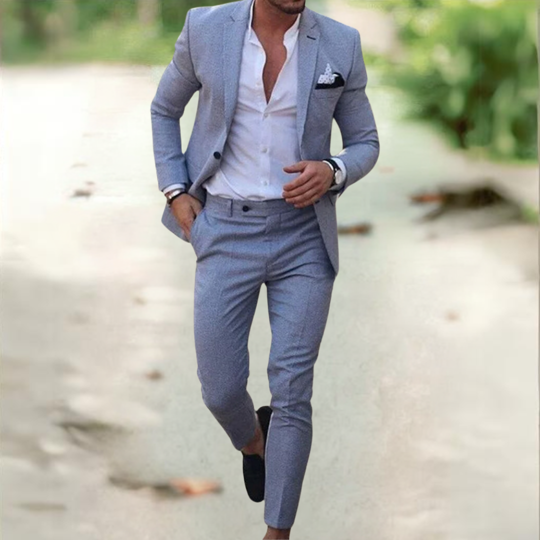 Ezra - Costume élégant pour hommes (Veste + Pantalon)