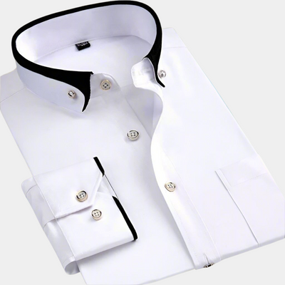 Timothée | Chemise Classique pour Hommes à Manches Longues