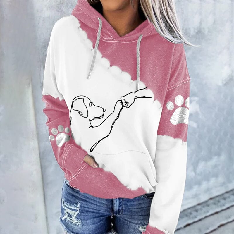 Hoodie tendance et décontracté avec impression numérique