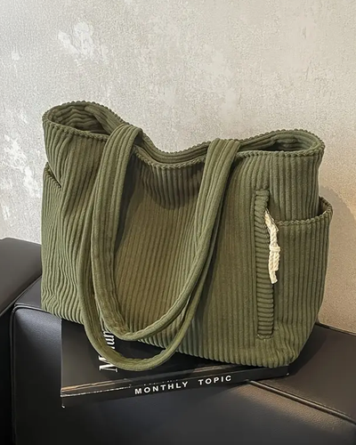 Tilda – Sac Tote à Cordon Rayé