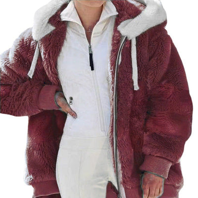 Juliette | Veste d'hiver avec capuche et fermeture éclair