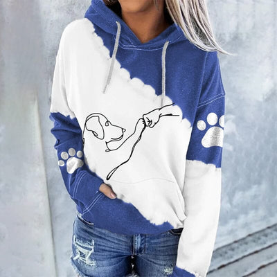 Hoodie tendance et décontracté avec impression numérique