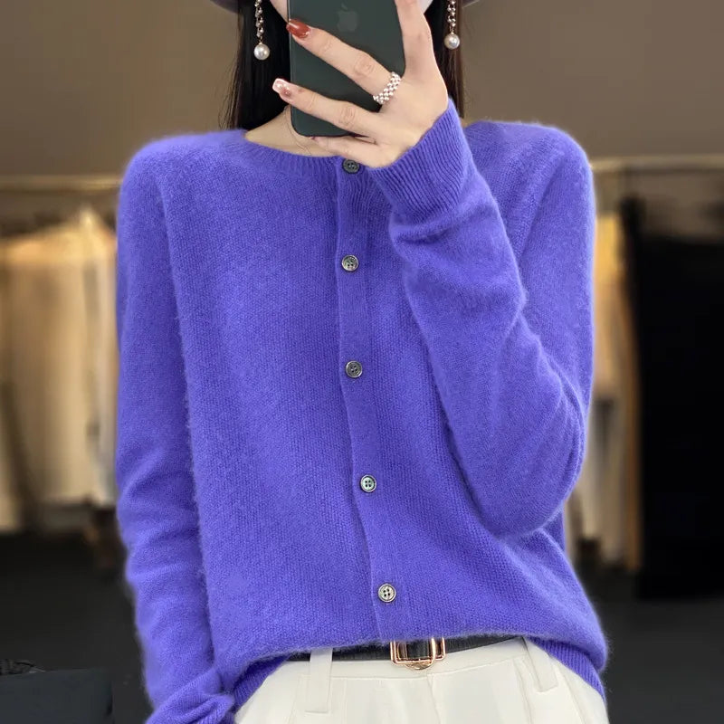 Hannah | Cardigans en laine mérinos