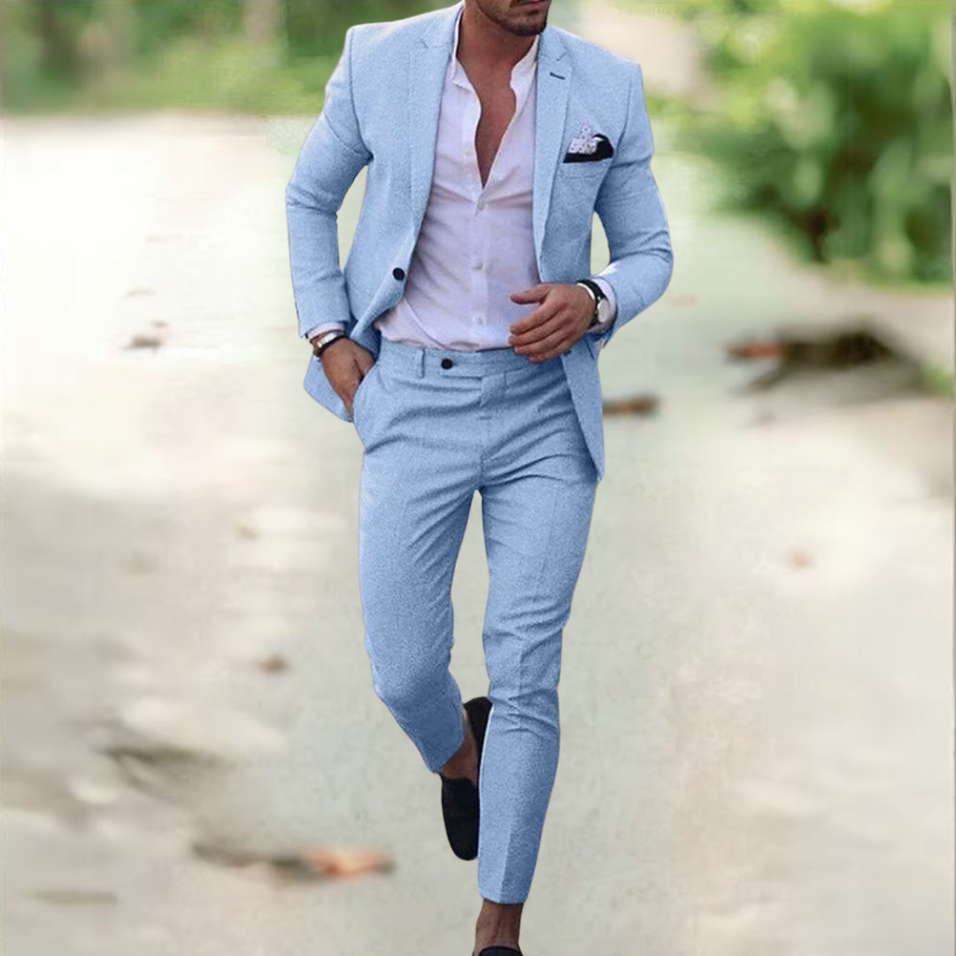 Ezra - Costume élégant pour hommes (Veste + Pantalon)