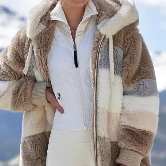 Juliette | Veste d'hiver avec capuche et fermeture éclair