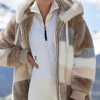Juliette | Veste d'hiver avec capuche et fermeture éclair