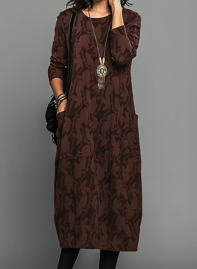 Mélanie | Robe d'Hiver Élégante
