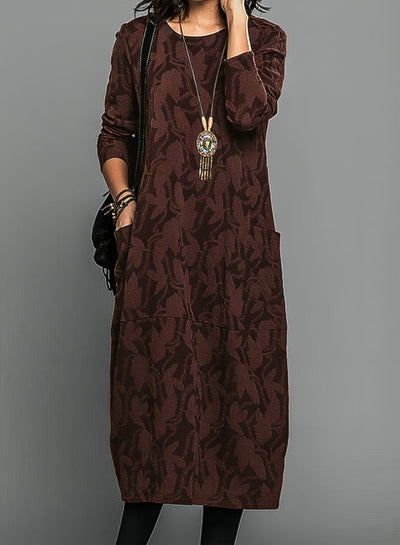 Mélanie | Robe d'Hiver Élégante