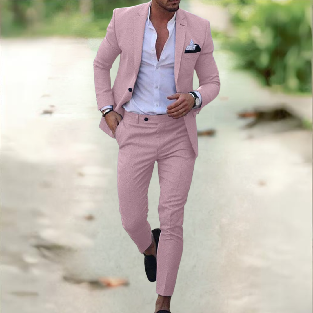 Ezra - Costume élégant pour hommes (Veste + Pantalon)