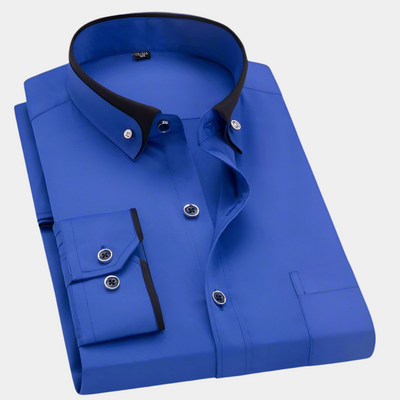 Timothée | Chemise Classique pour Hommes à Manches Longues