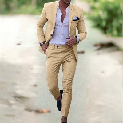 Ezra - Costume élégant pour hommes (Veste + Pantalon)