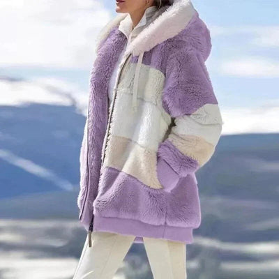 Harper | Veste en polaire stylée avec capuche