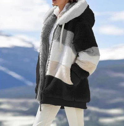 Harper | Veste en polaire stylée avec capuche