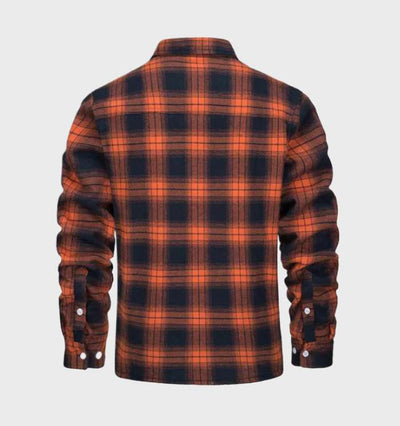 Nate™ | Veste à carreaux en Sherpa pour hommes