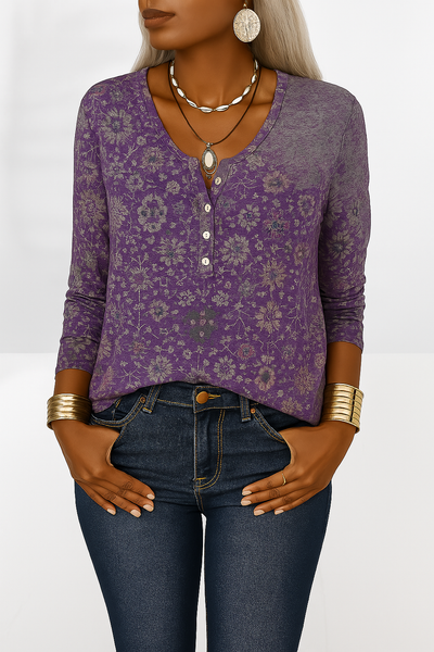 Alina - Élégante Blouse Boho