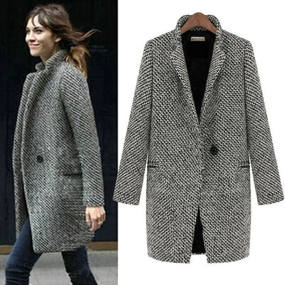 Delphine™ | Manteau long en laine élégant