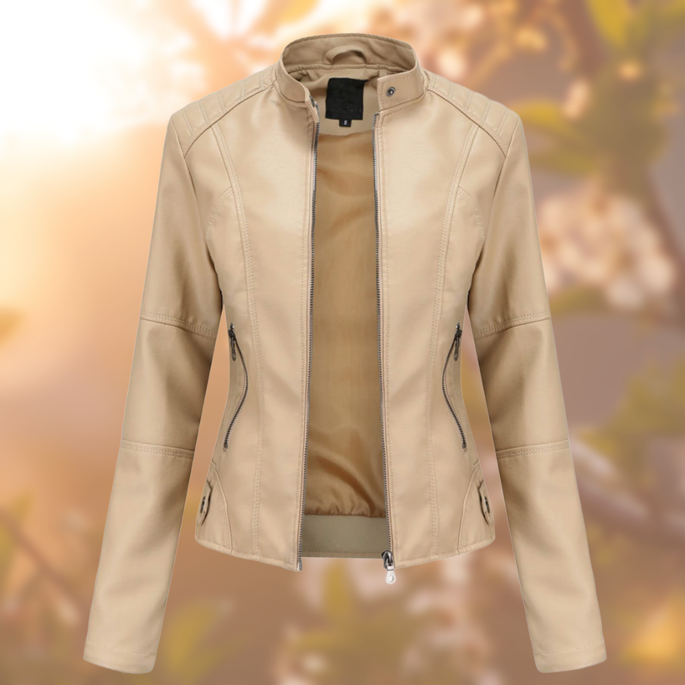 Giorgina™ - Veste en Cuir Élégante pour Femmes