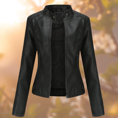 Giorgina™ - Veste en Cuir Élégante pour Femmes