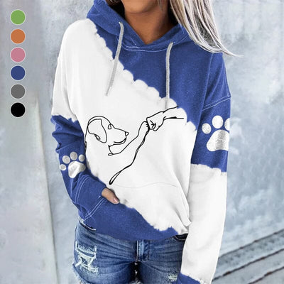 Hoodie tendance et décontracté avec impression numérique