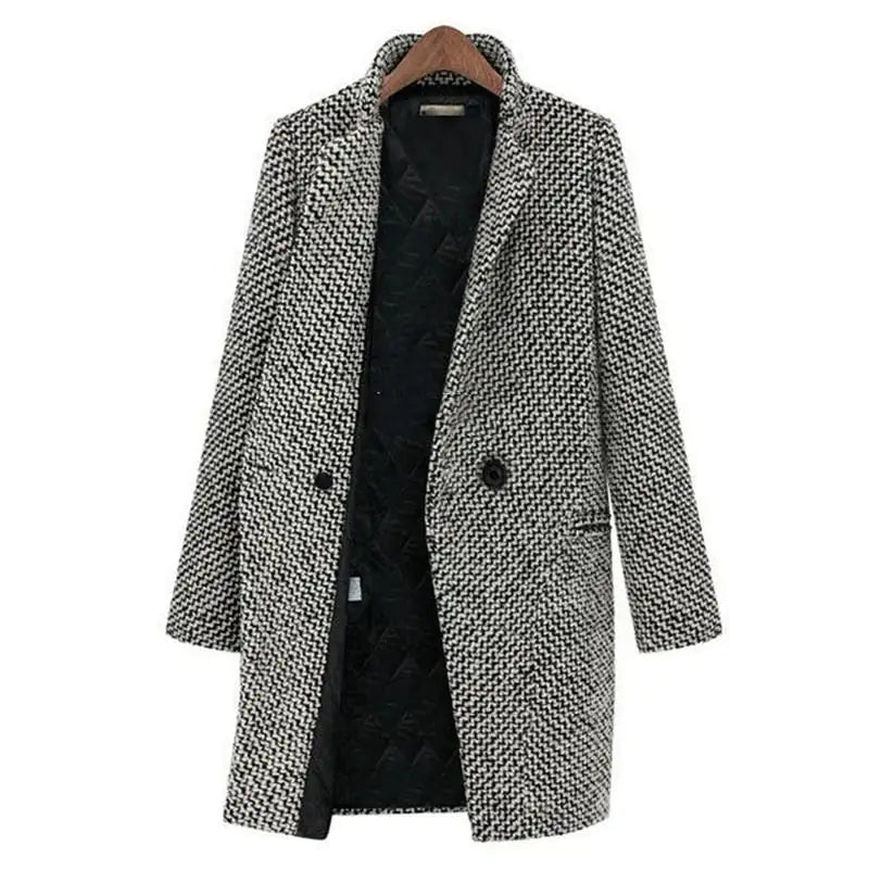 Delphine™ | Manteau long en laine élégant