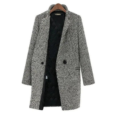 Delphine™ | Manteau long en laine élégant