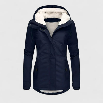 Amélie | Manteau d'hiver imperméable avec capuche