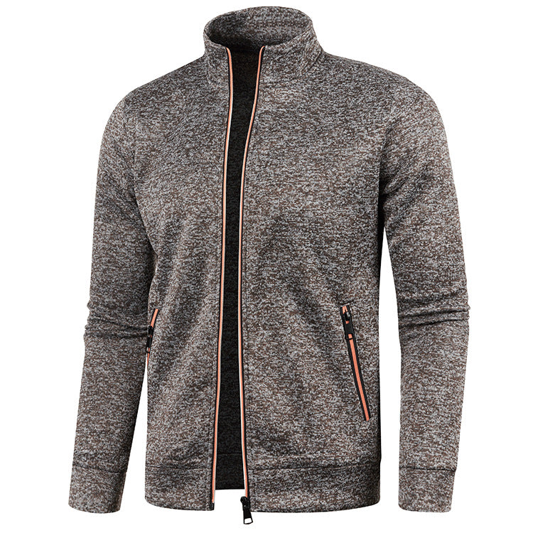 Joris™ – Gilet Tricoté Intemporel avec Fermeture Éclair