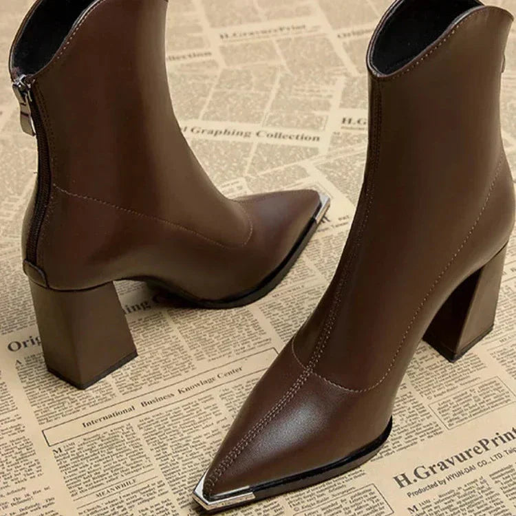 Lexi™ | Bottine en cuir confortable pour femmes