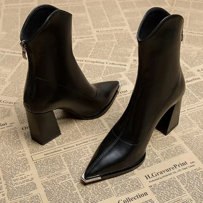 Lexi™ | Bottine en cuir confortable pour femmes