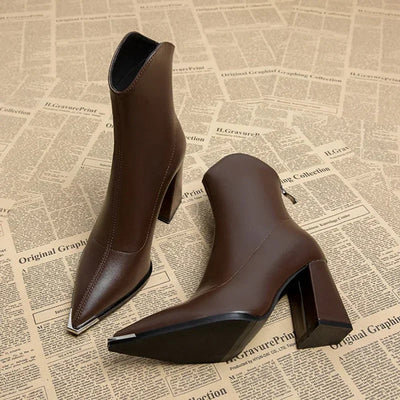 Lexi™ | Bottine en cuir confortable pour femmes