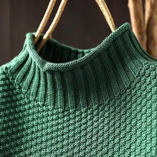 Tamara™ | Pull Col Roulé Élegant à Coupe Lâche
